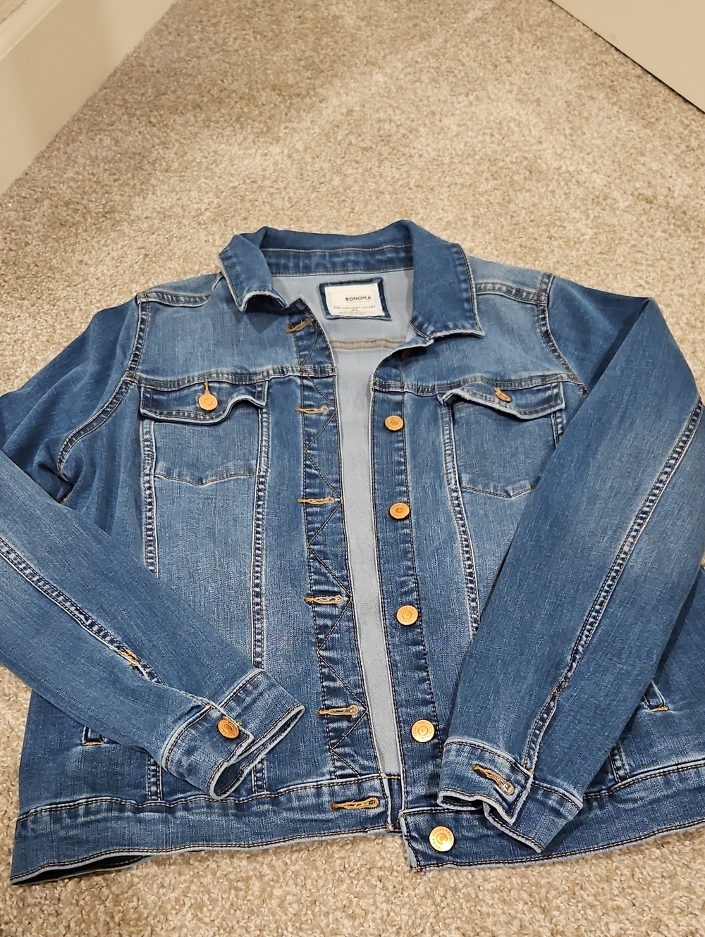 Sonoma Medium Wash Denim Jacket